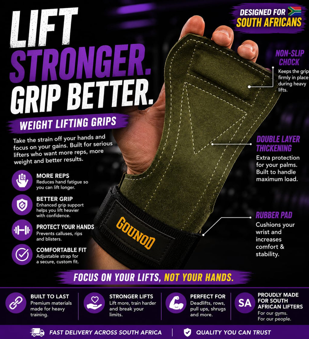 Iron Theory Pro Lifting Grips